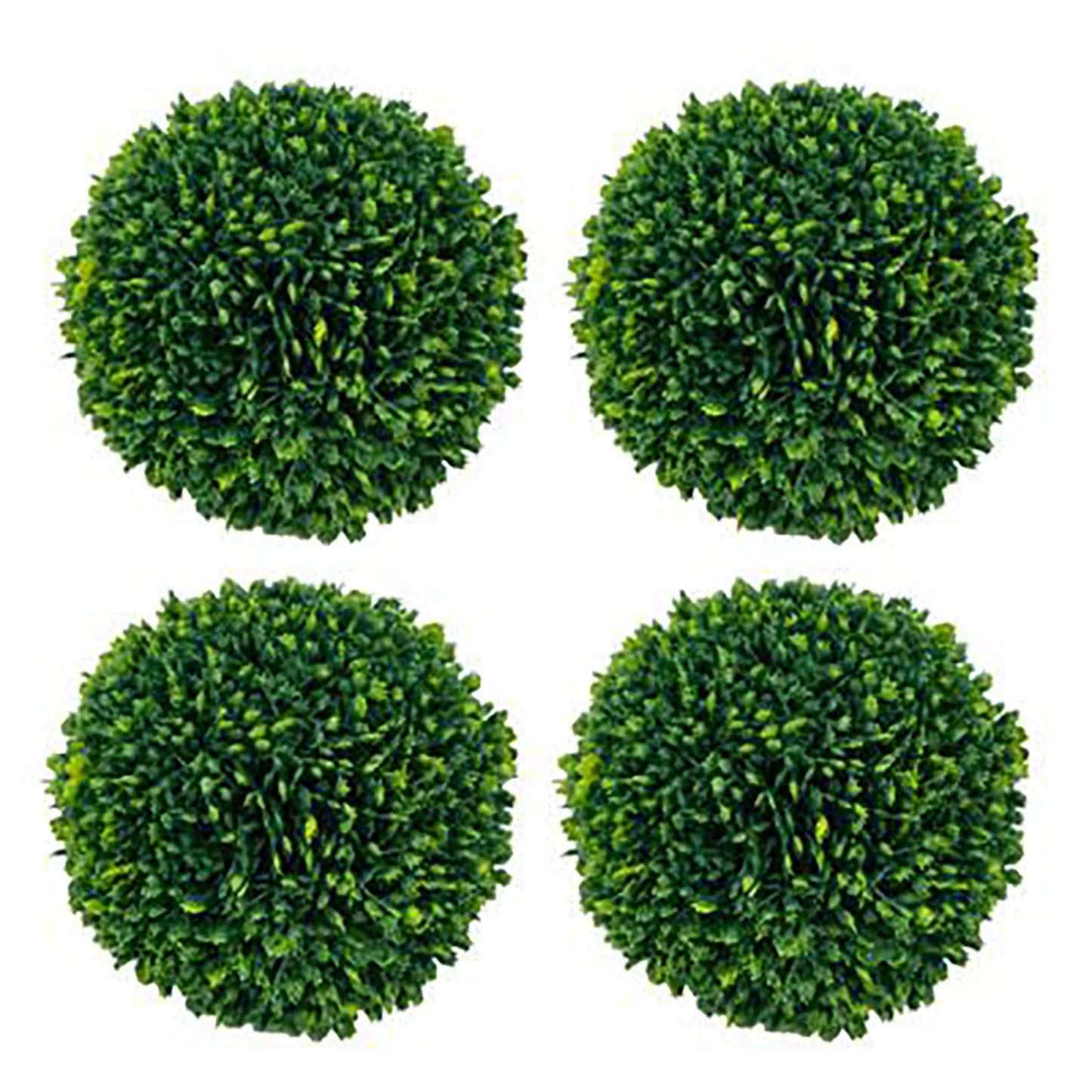 Faux Boxwood Ball Bowl Filler - Green
