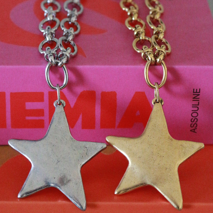 Gold Star Pendant Necklace