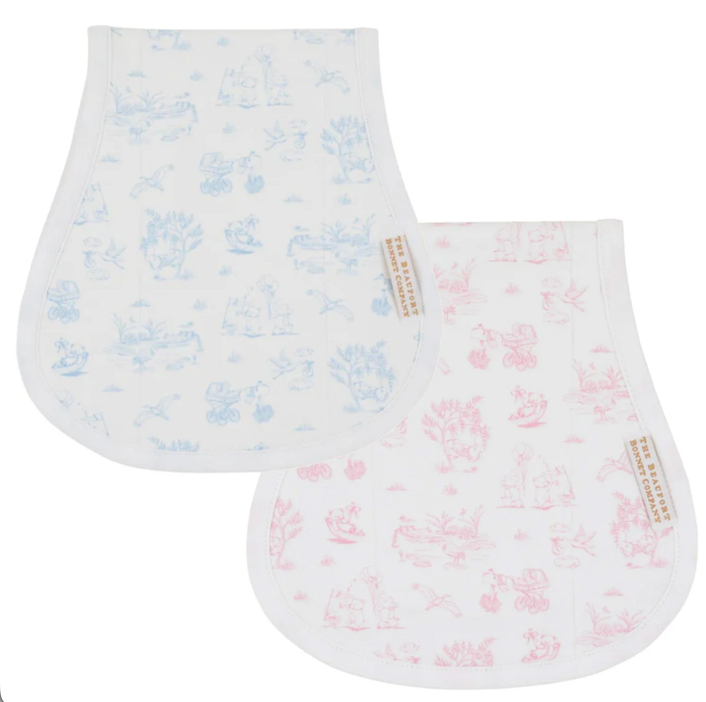 TBBC Oopsie Daisy Burp Cloth Sir Propers Sweet Arrival (Pink or Blue)