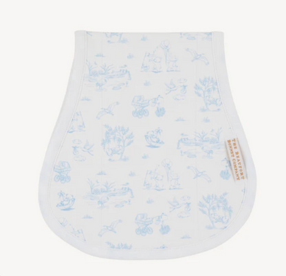 TBBC Oopsie Daisy Burp Cloth Sir Propers Sweet Arrival (Pink or Blue)