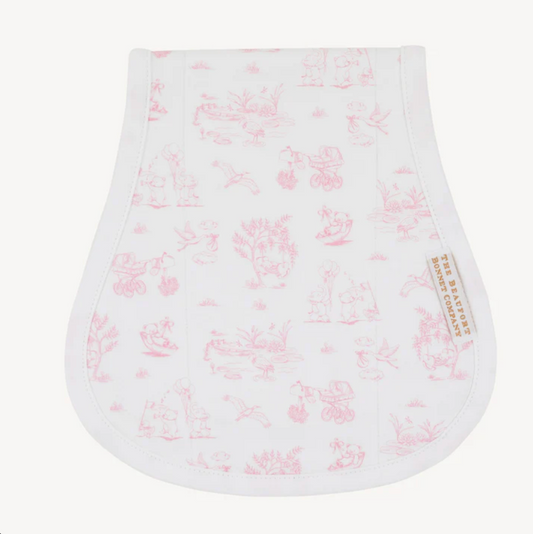 TBBC Oopsie Daisy Burp Cloth Sir Propers Sweet Arrival (Pink or Blue)