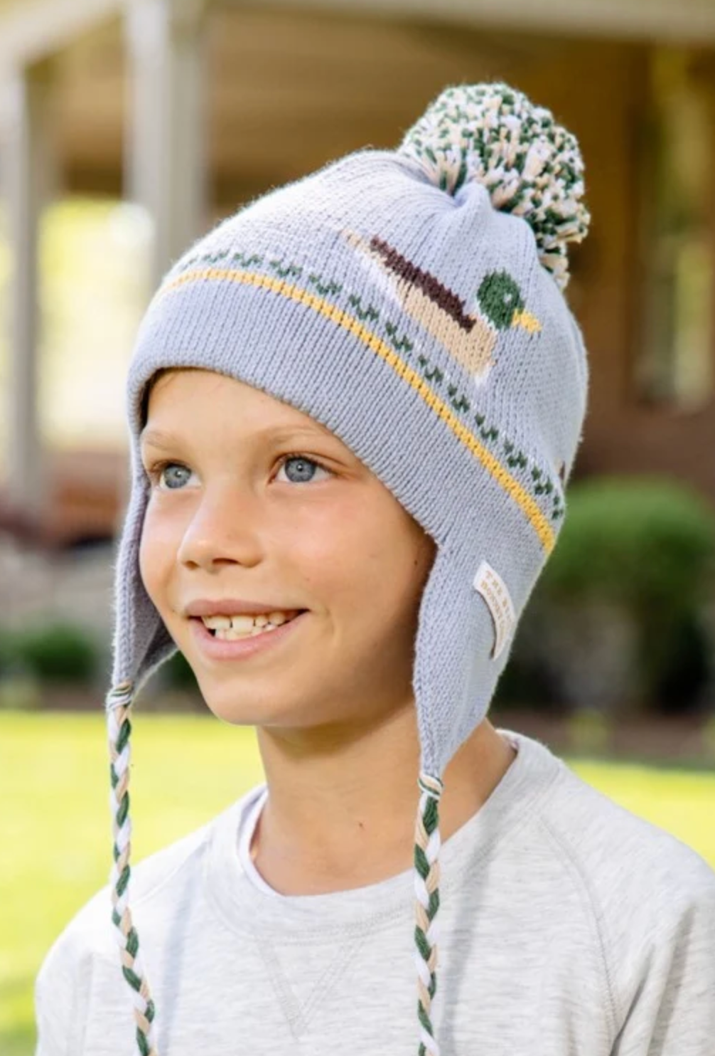 TBBC Parrish Pom Pom Hat Ducks Sarasota Sky