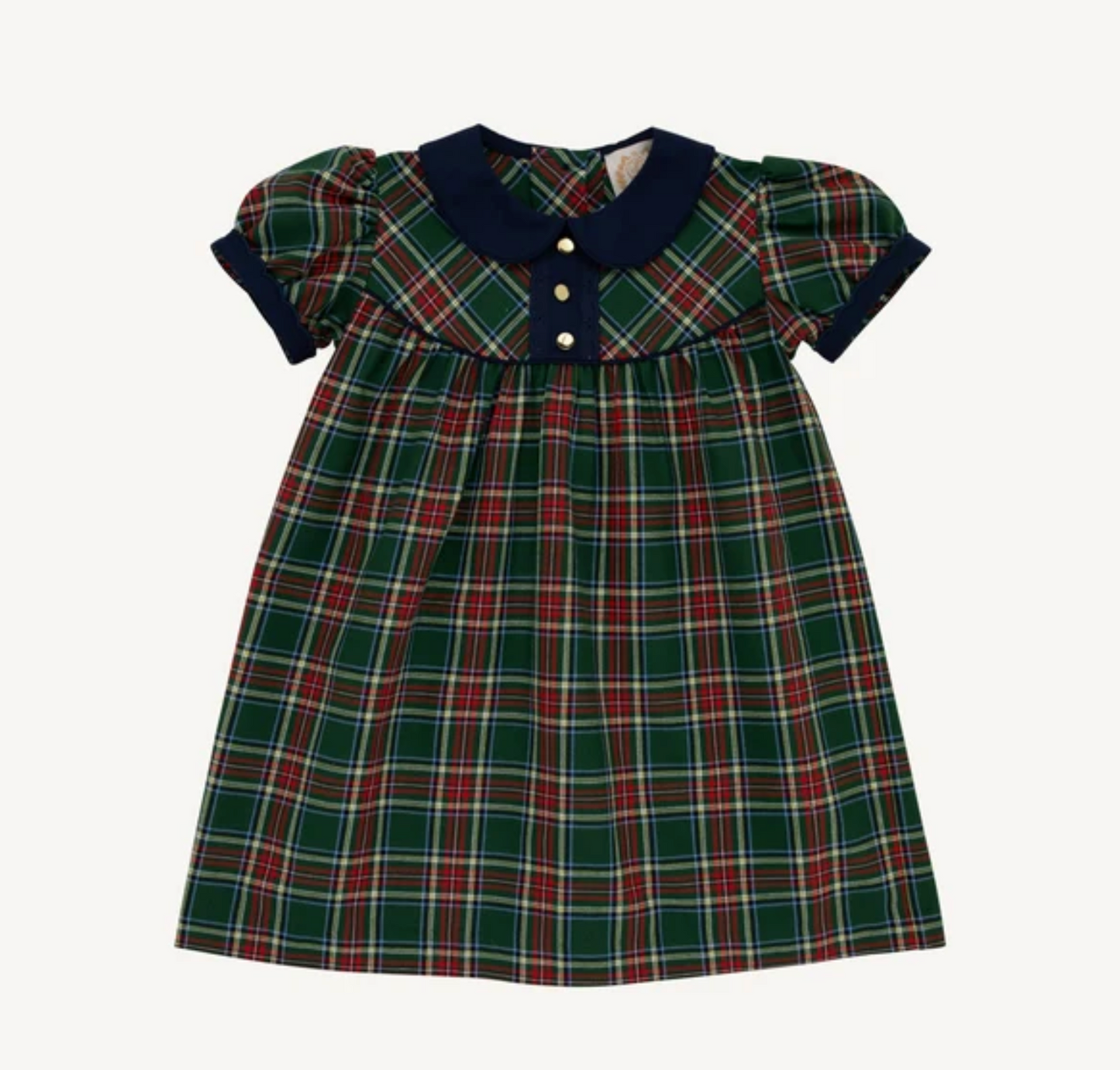 Dale Dress Pinehill Plaid/Nantucket Navy Twill