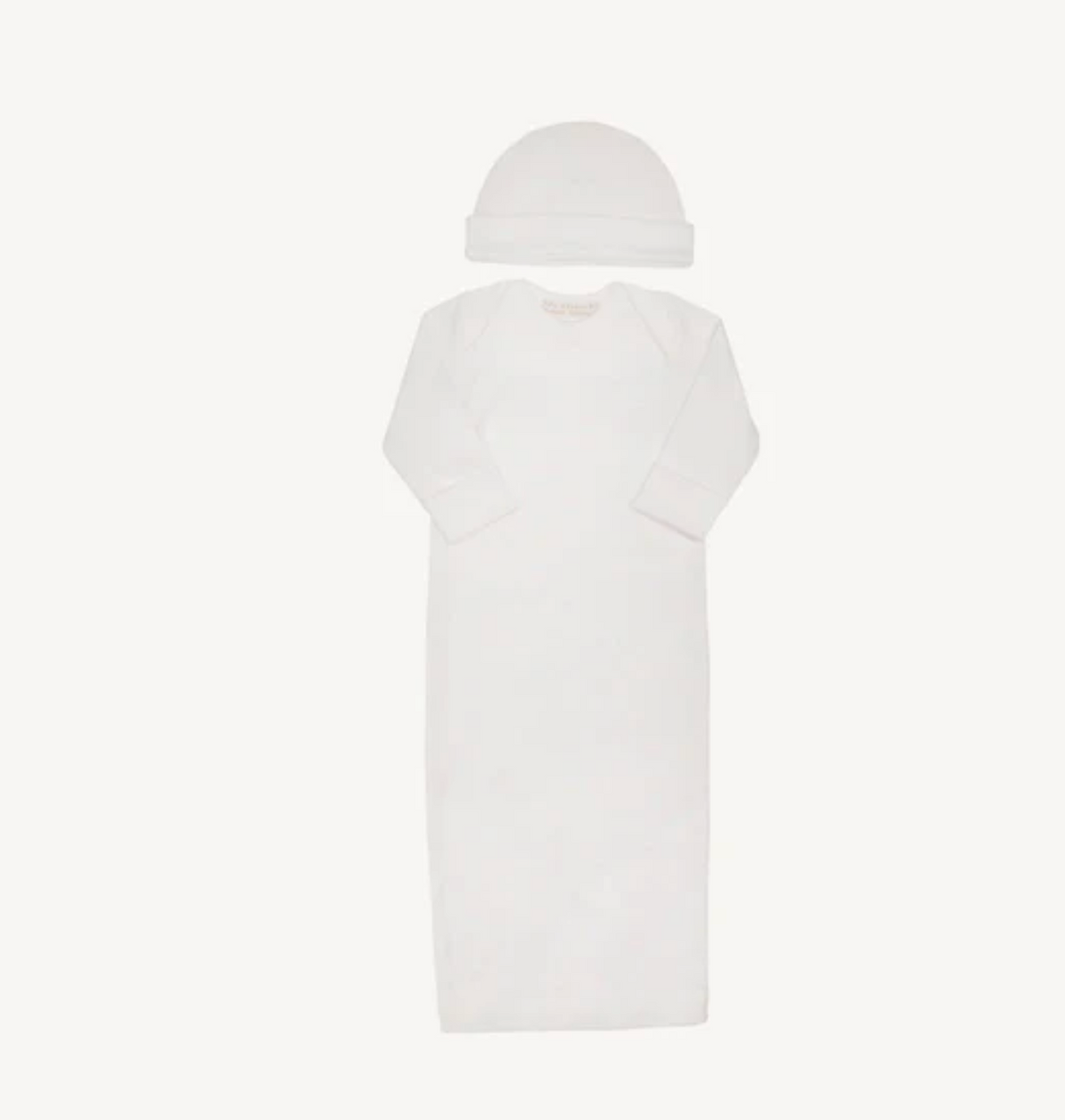Darling Debut Set - White (with Pink or Blue) Pima