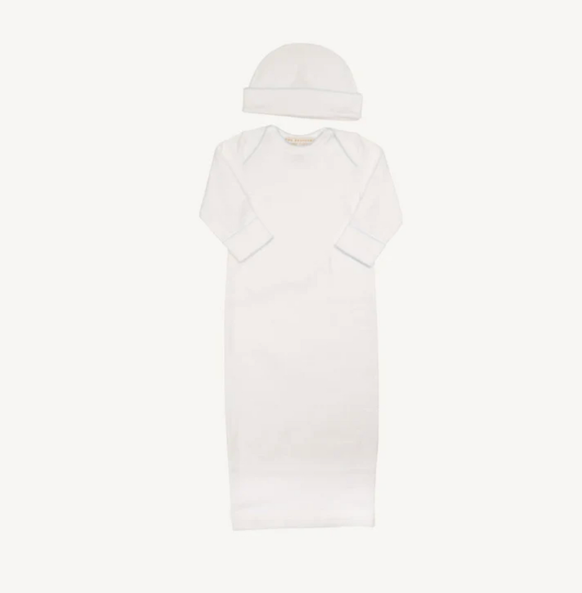 Darling Debut Set - White (with Pink or Blue) Pima