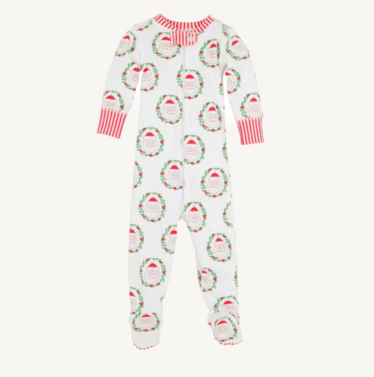 Knox's Night Night Footed North Pole Portrait with Richmond Red Stripe