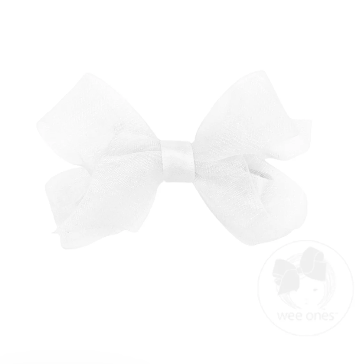 Mini Classic Organza Single Hair Bow