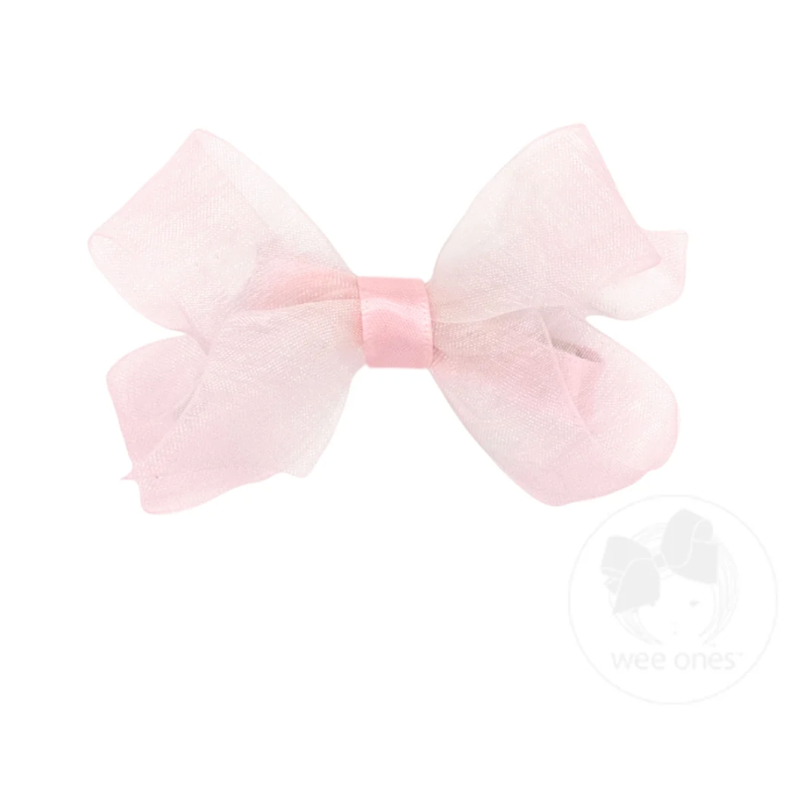 Mini Classic Organza Single Hair Bow
