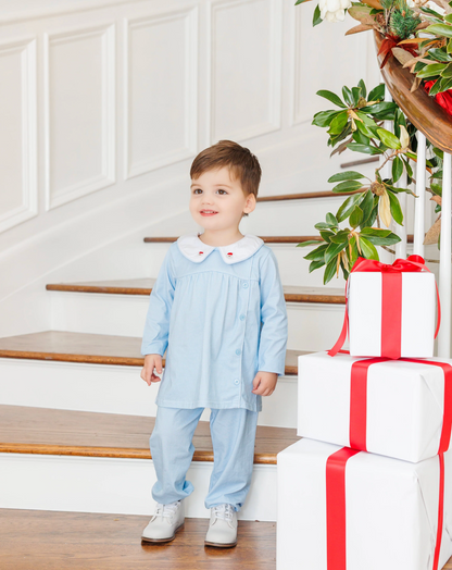 A Classic Christmas Bloomer Pants Set (boy)