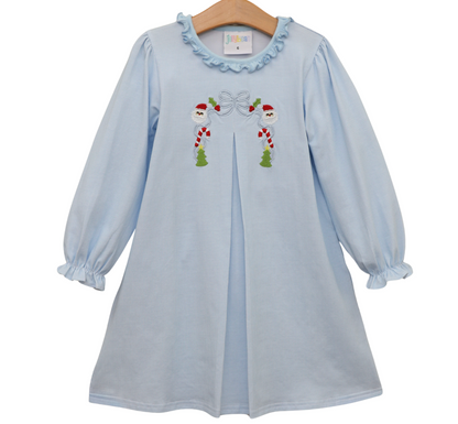 A Classic Christmas Pleat Dress
