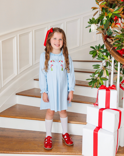A Classic Christmas Pleat Dress