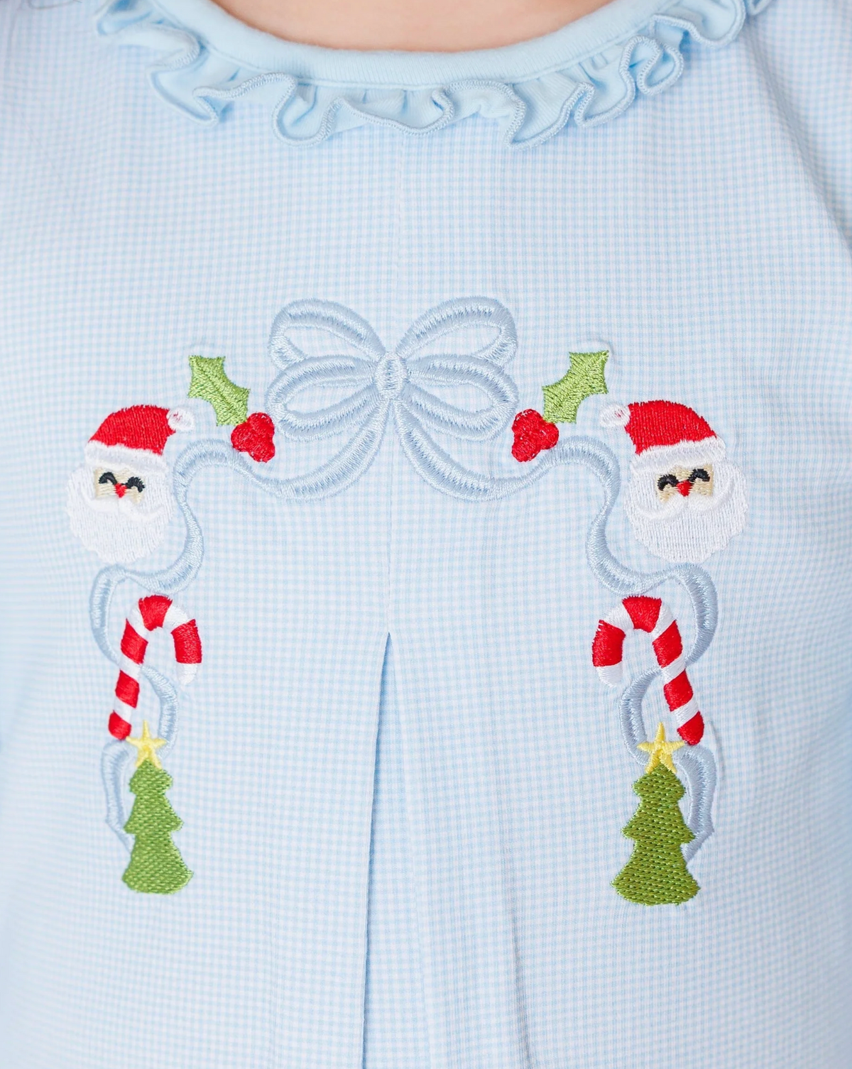 A Classic Christmas Pleat Dress