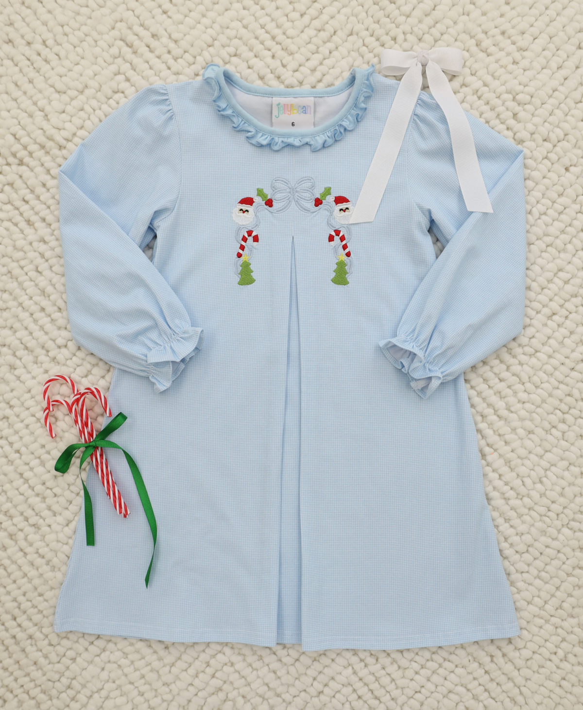 A Classic Christmas Pleat Dress
