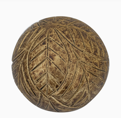 Artisan Leafwood Wooden Orbs