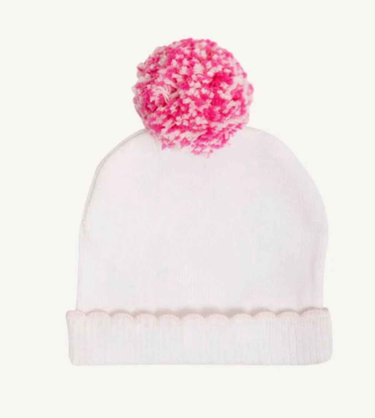 I'm Here Hat - Worth Ave White (Pink or Blue)
