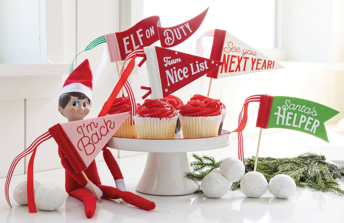 Mini Elf Pennants (5pk)