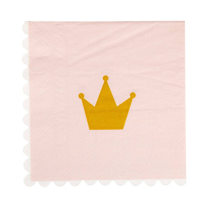 Princess Crown Cocktail Napkin (18ct)