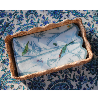 Graceful Birds Napkins - Cloth Feel (20ct)