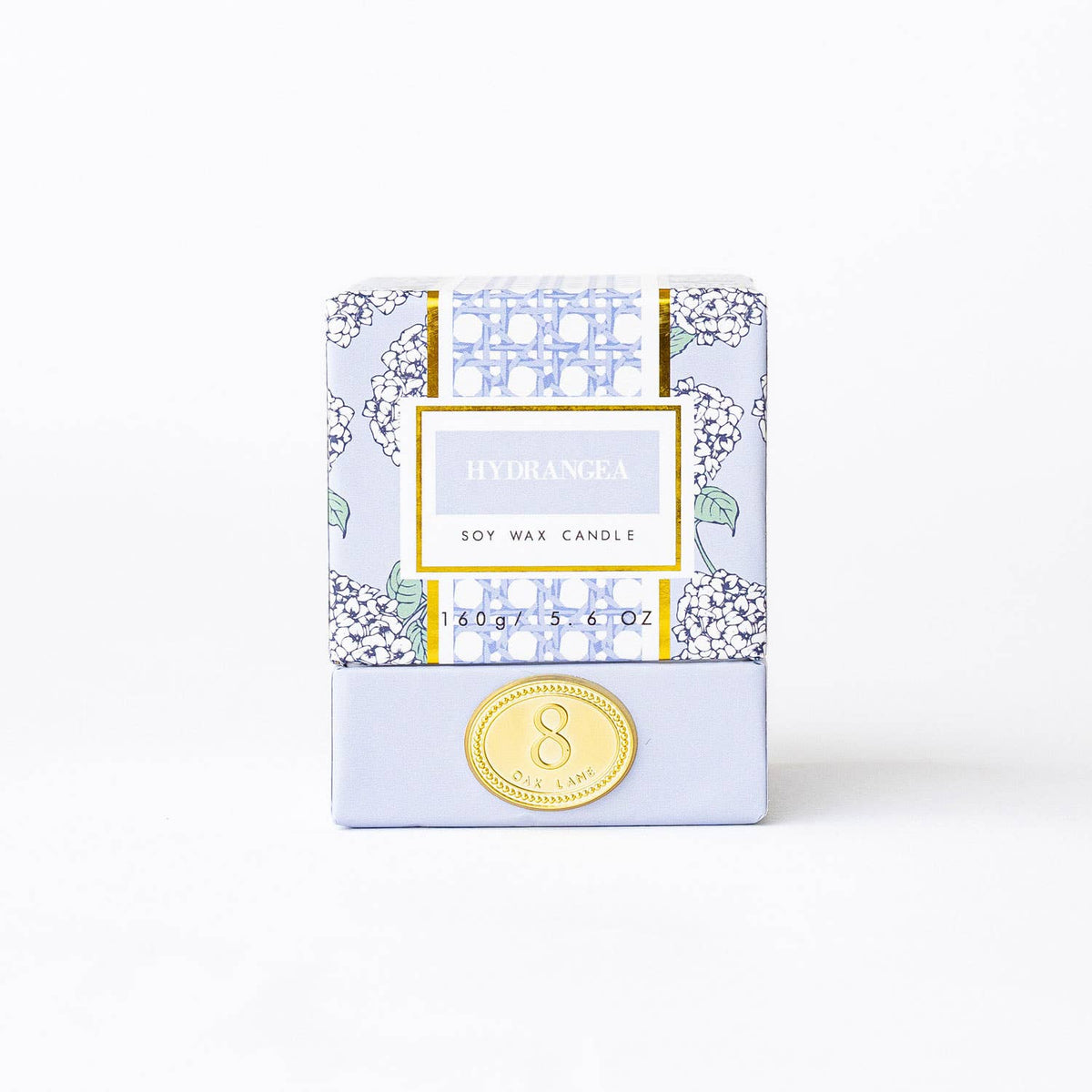 Hydrangea 5.6oz Soy Wax Votive Candle, Boxed