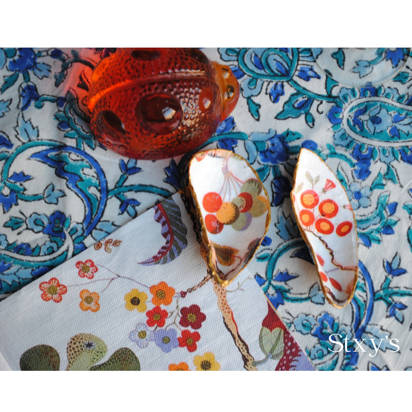 Pomegranate Tree Cocktail Napkins (25ct)