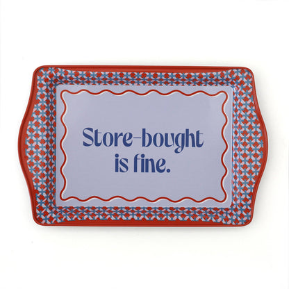 Store-Bought Is Fine - Metal Trinket Tray