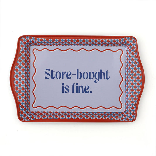 Store-Bought Is Fine - Metal Trinket Tray