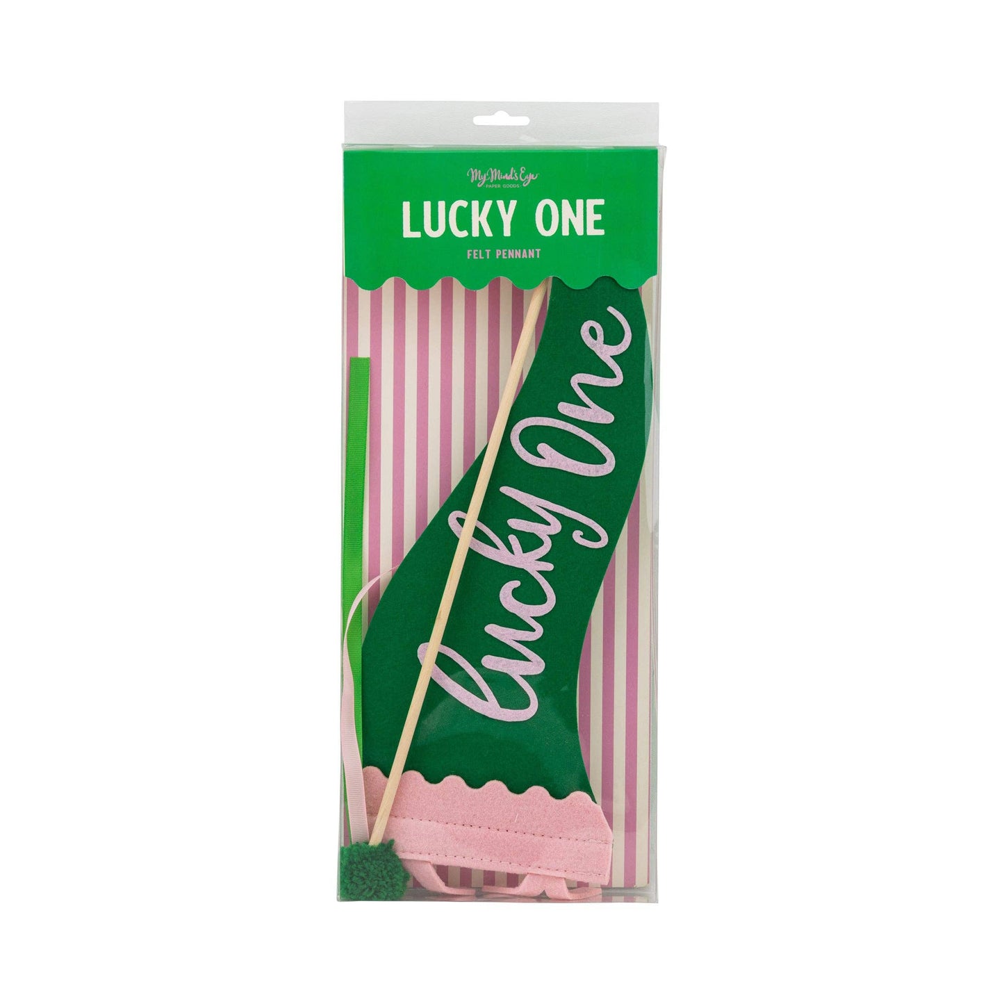 Lucky One Felt Pennant