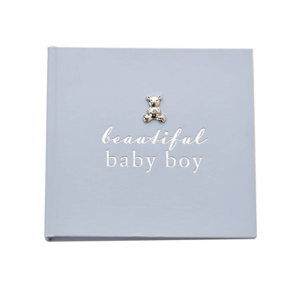 Beautiful Baby Boy - Blue Keepsake Photo Album
