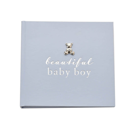 Beautiful Baby Boy - Blue Keepsake Photo Album
