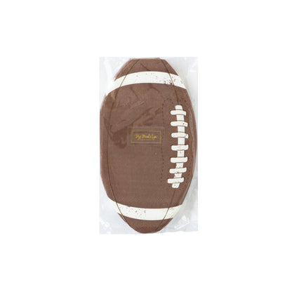 Football Shaped Paper Dinner Napkin (24ct)