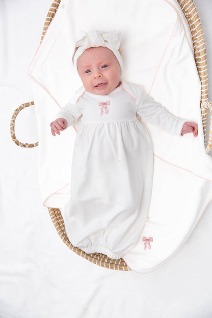 Bow - Pip Embroidered Gown