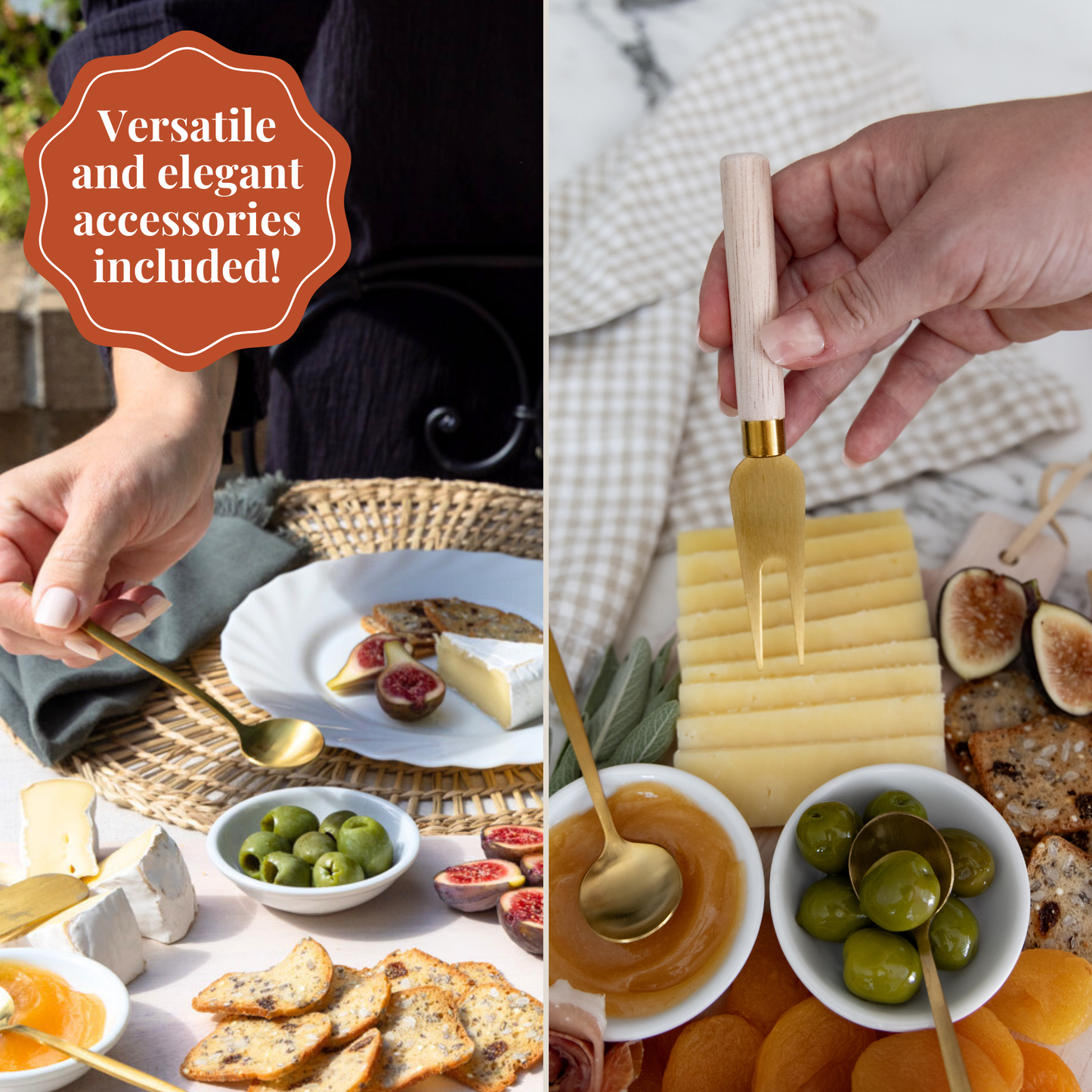 7 Piece Charcuterie Board Set by HOST at HOME