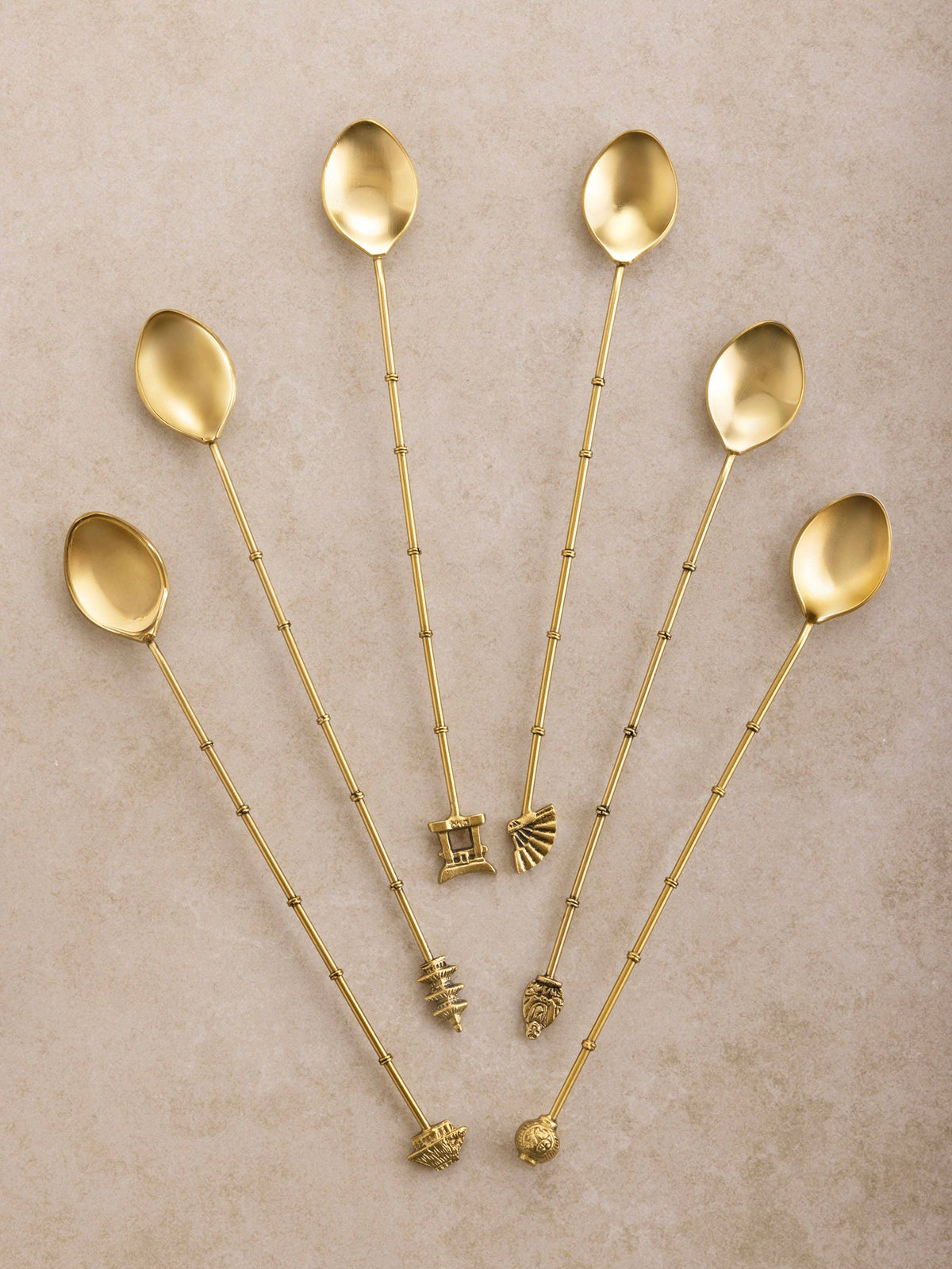 Magnolia Cocktail Stirrers – Set of 6