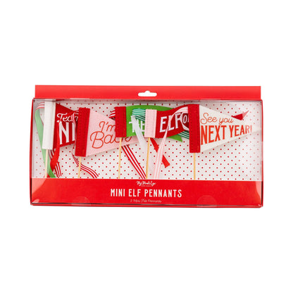 Mini Elf Pennants (5pk)