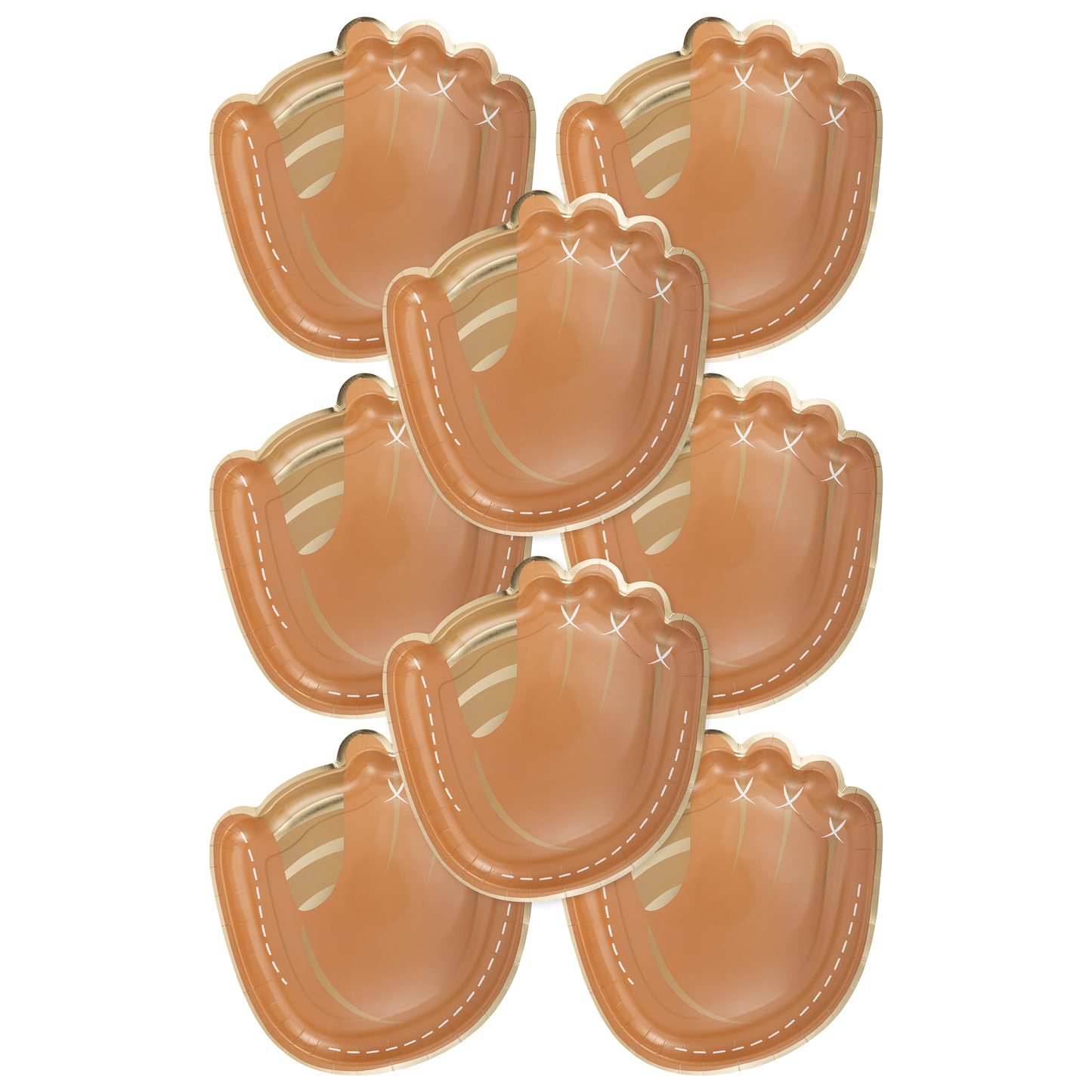 Baseball Mitt Shaped Paper Plate (8ct)