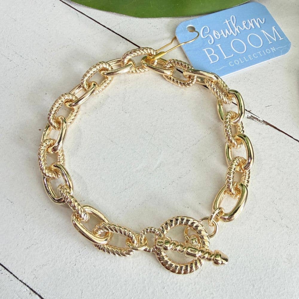 Harbor Rope Toggle Bracelet