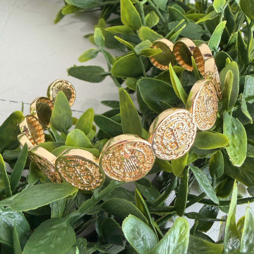 Shield of Faith Cuff Gold
