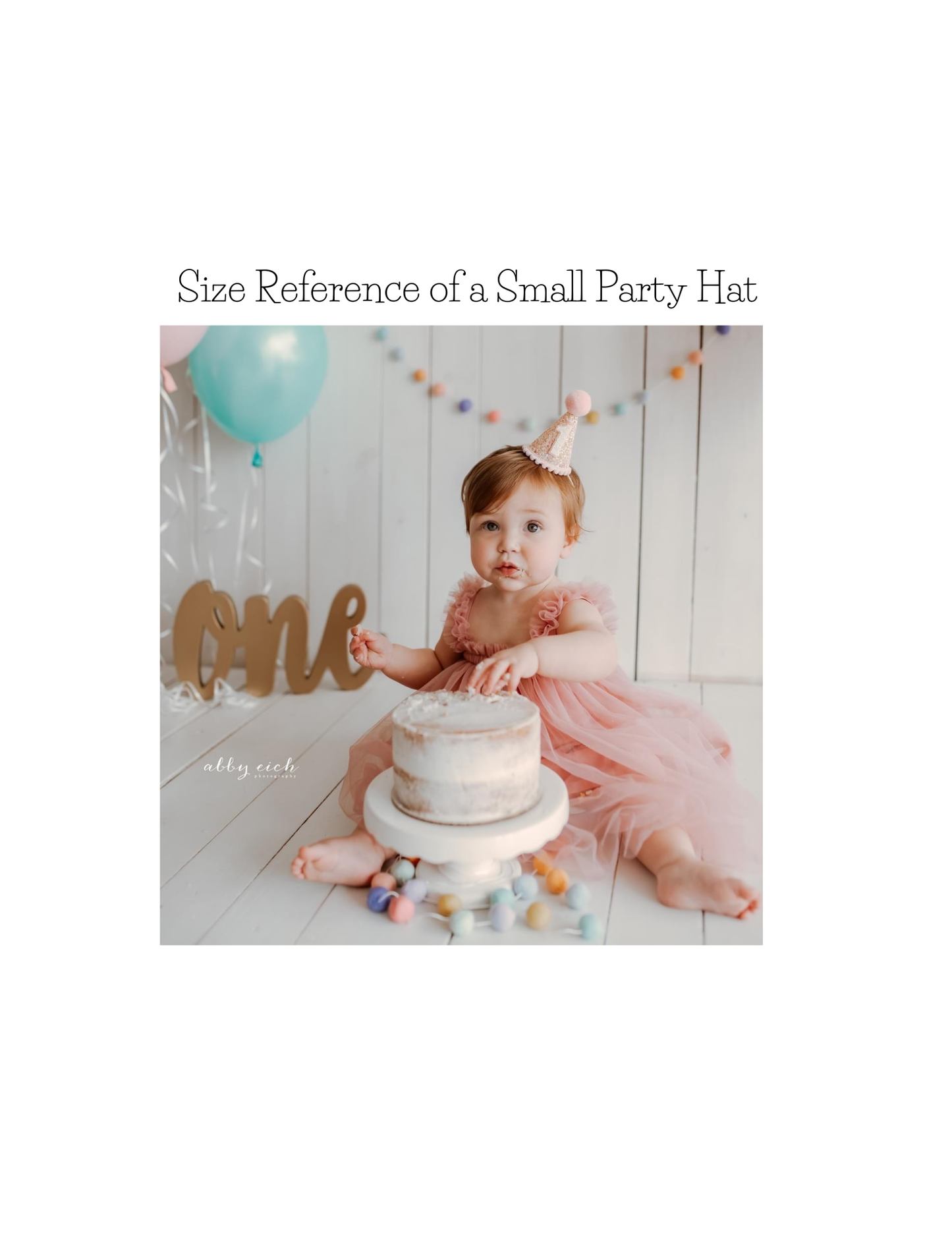 Blue Birthday Party Hat - Small