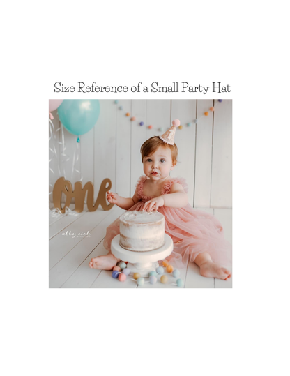 Blue Birthday Party Hat - Small