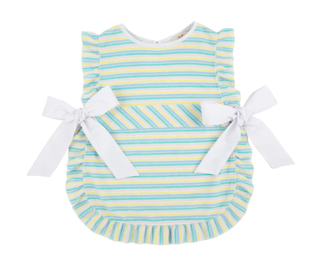 TBBC Carolina Cover Up Siesta Key Stripe (Pink) with White