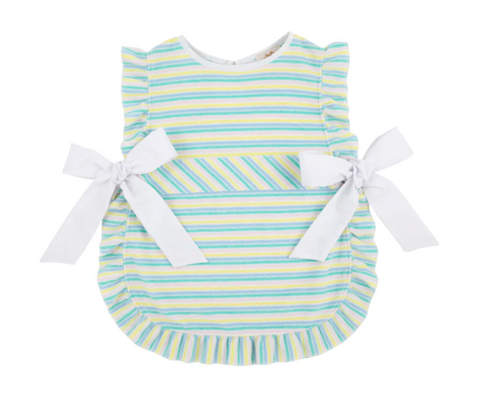 TBBC Carolina Cover Up Siesta Key Stripe (Pink) with White