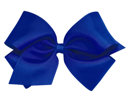 King Classic Grosgrain Hair Bow (Plain Wrap)- Wee Ones