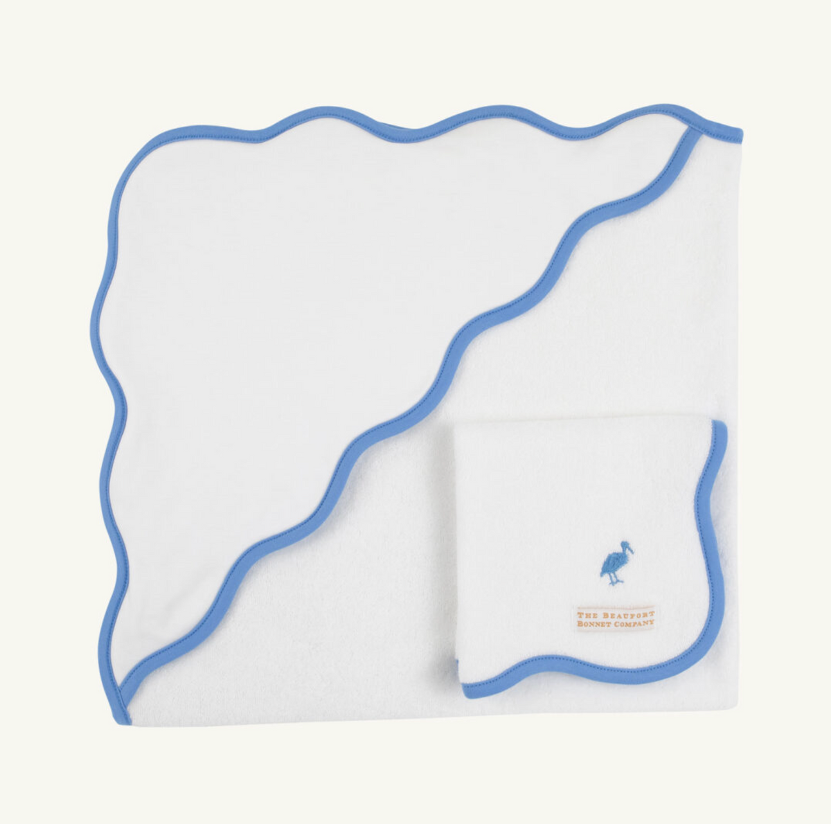 TBBC Rub-A-Dub Gift Set Worth Ave White with Color Trim