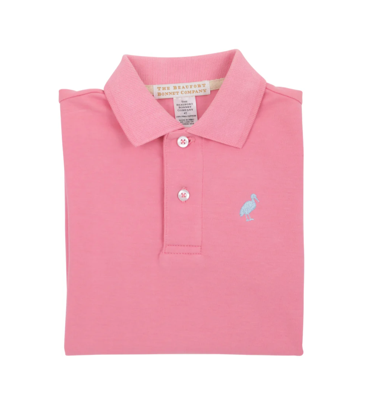 TBBC Prim & Proper Polo Hamptons Hot Pink with BHB Stork