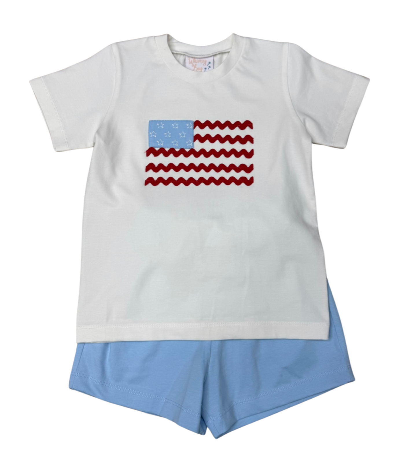 WBK Ric Rac & Stars Short Set