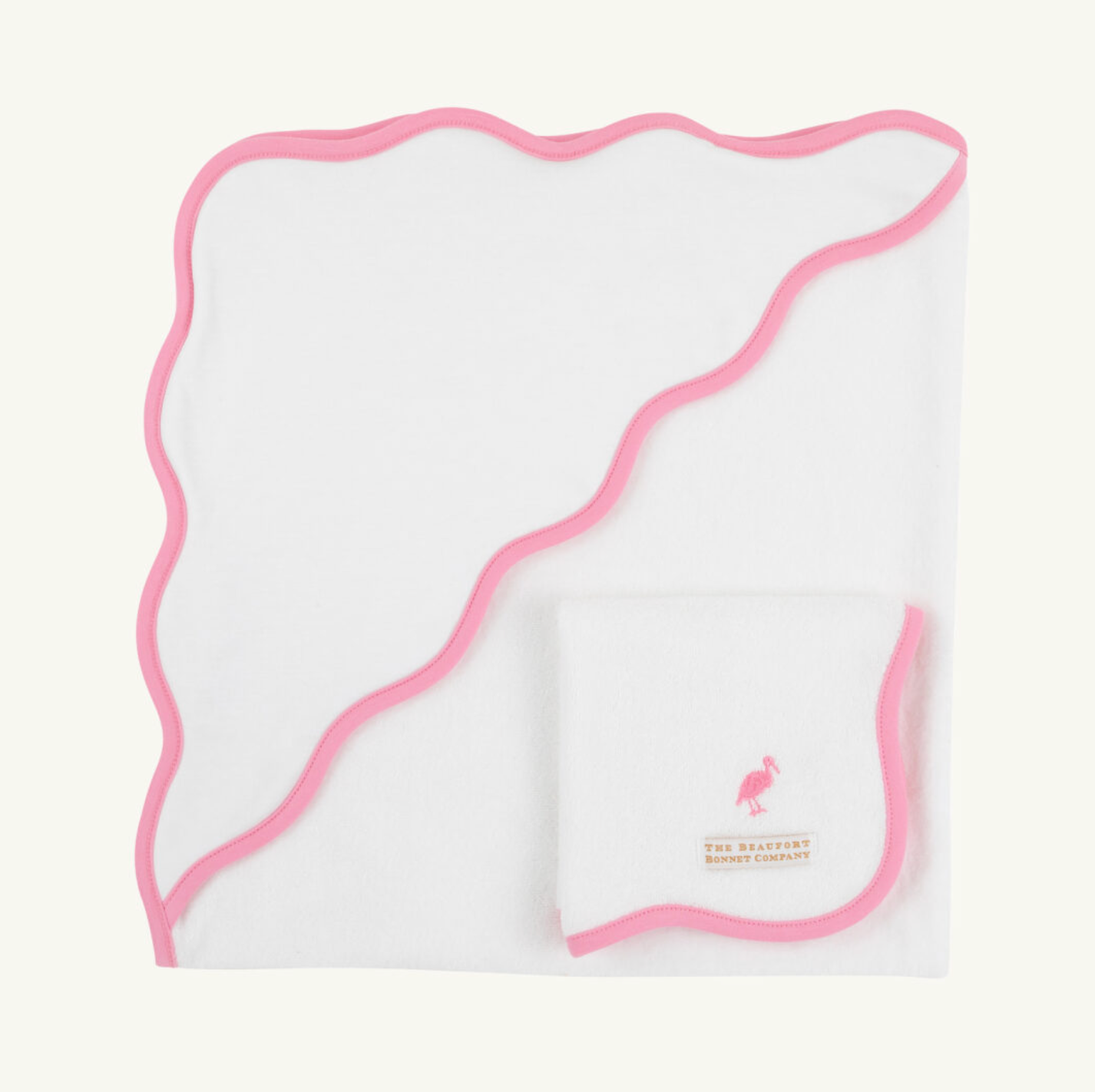 TBBC Rub-A-Dub Gift Set Worth Ave White with Color Trim
