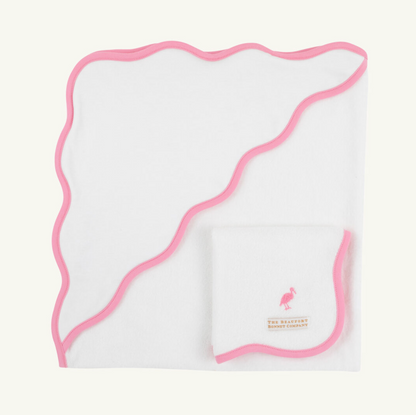 TBBC Rub-A-Dub Gift Set Worth Ave White with Color Trim