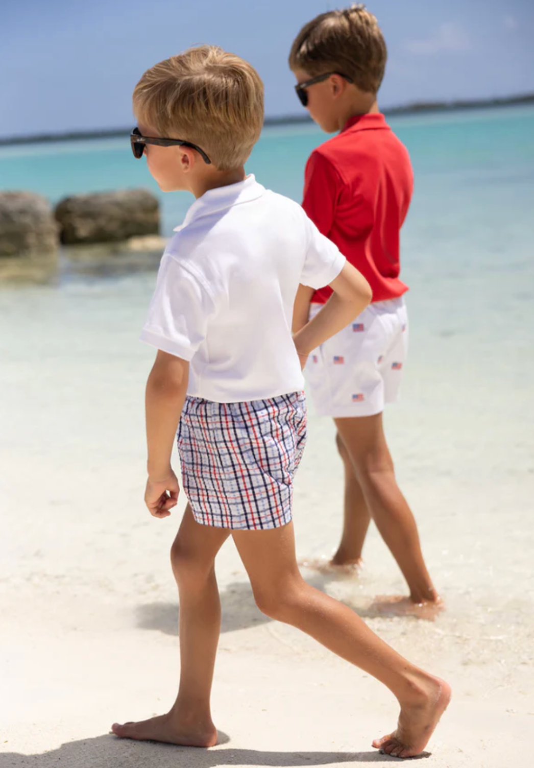 TBBC Pierce Mill Plaid Seersucker Sheffield Shorts
