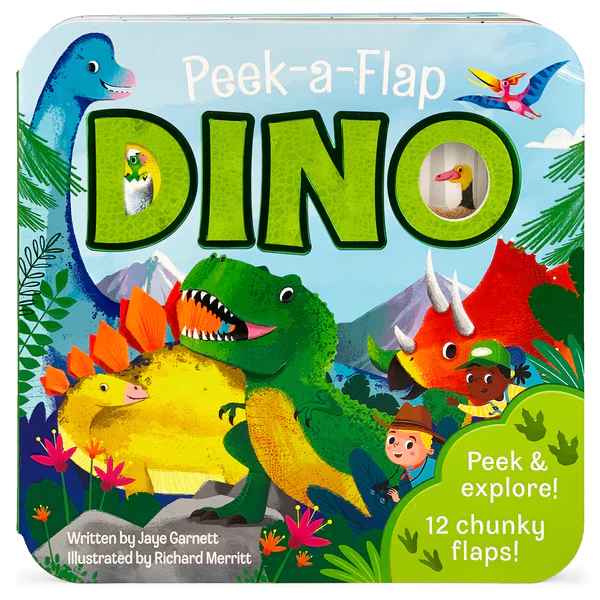 Dino Peek-A-Flap Novelty Book