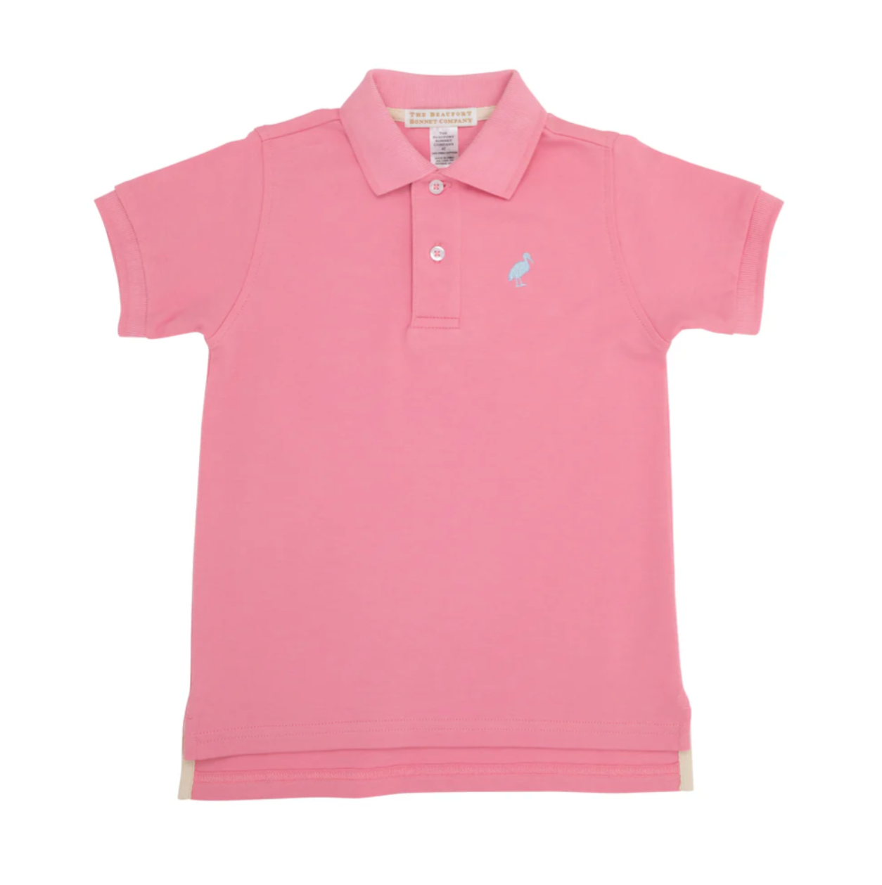 TBBC Prim & Proper Polo Hamptons Hot Pink with BHB Stork